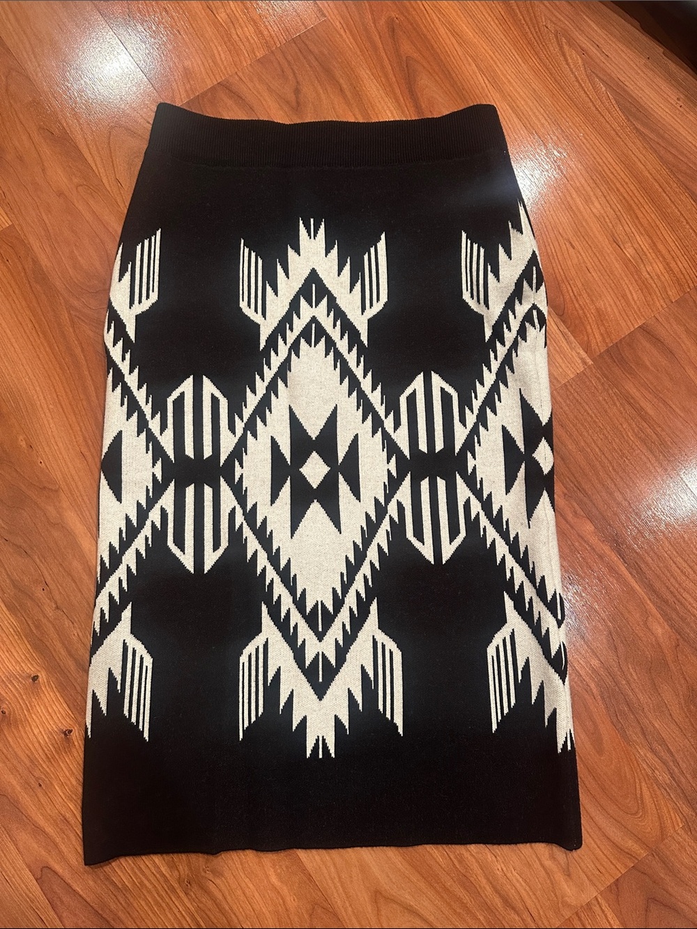 Ariat Western Printed Midi Skirt